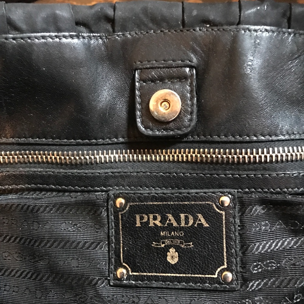 Prada Tessuto Gaufre Nylon Tote - Picture 5 of 7